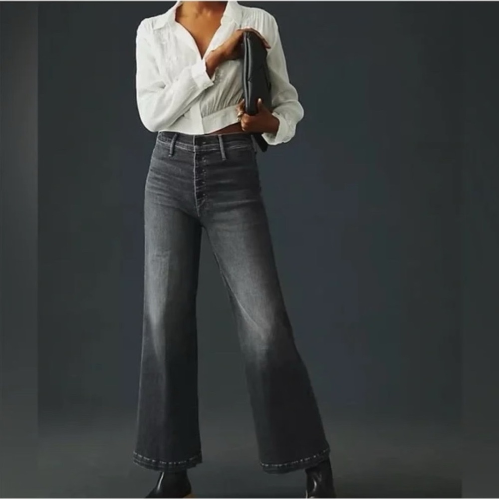 MOTHER Denim, The Pixie Sailor Ankle, Wash- The Night is Watching, Size 23